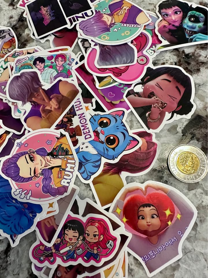 KPop Demon Hunters Sticker Pack