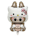 Labubu x Hello Kitty Foil Balloon