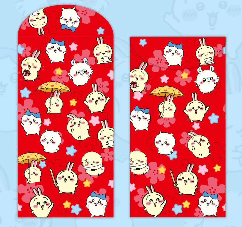 Chiikawa Red Envelope Set