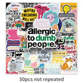 Snarky Meme Sticker Pack (50 pieces)