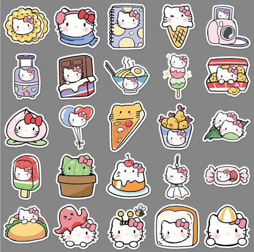 Hello Kitty Sticker Pack (50 pieces)