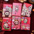 Labubu Red Pocket Set of 6
