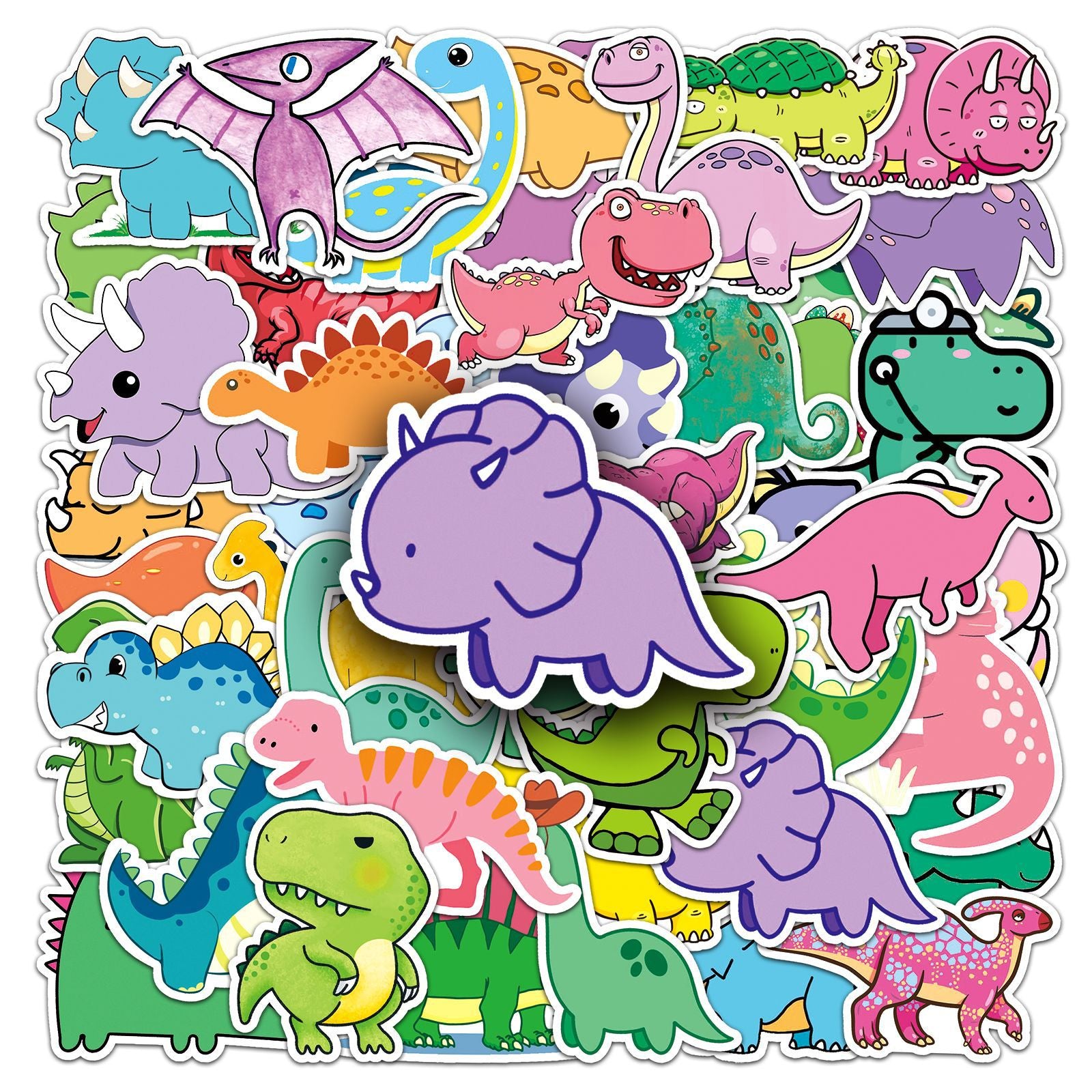 Dinosaur Sticker Pack (50 pieces)