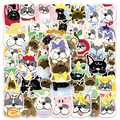 French Bulldog Sticker Pack (50 pieces)